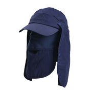 Quick-dry Sun Protection UV Fisherman Hat Foldable Windproof Sun Visor