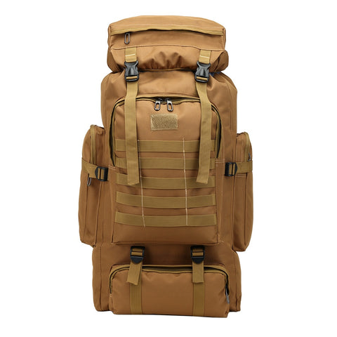 80L Waterproof Molle Camo Tactical Backpack