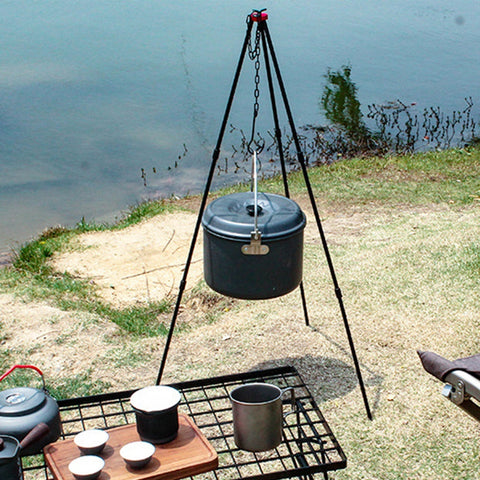 Aluminum Outdoor Hanging Cookware Tripod