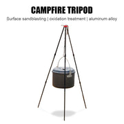Aluminum Outdoor Hanging Cookware Tripod