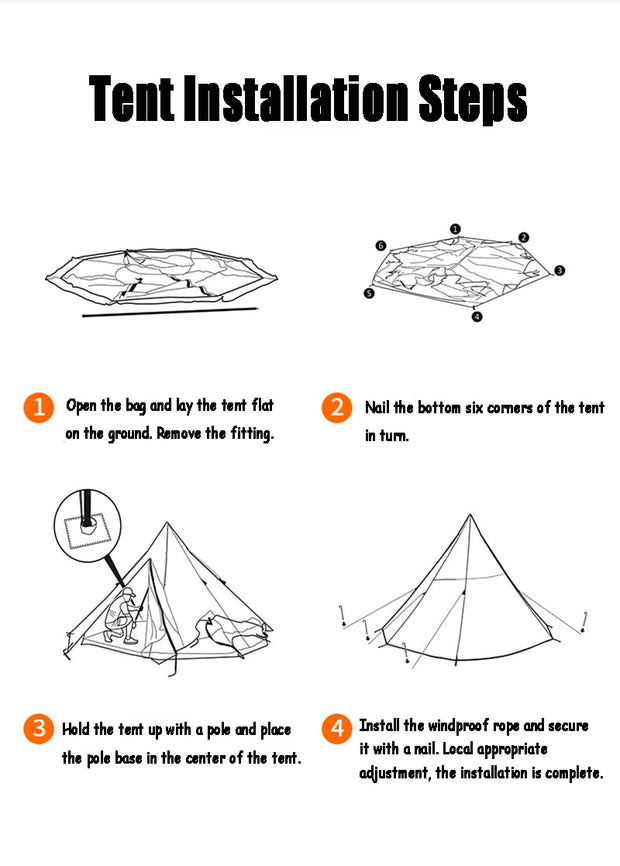The Summit Tent (5-8 People)