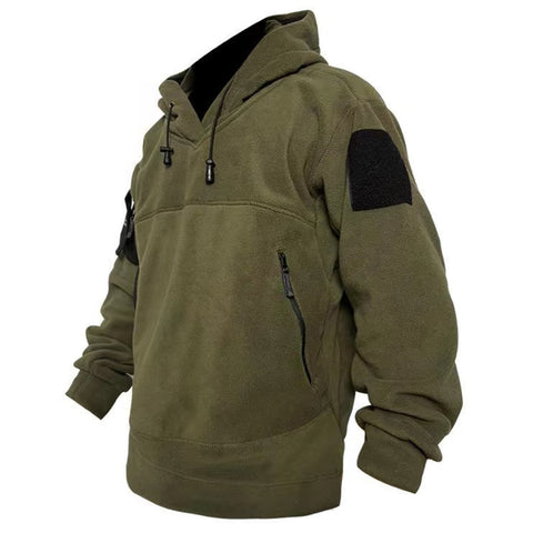 Polar Fleece Hooded Sweater