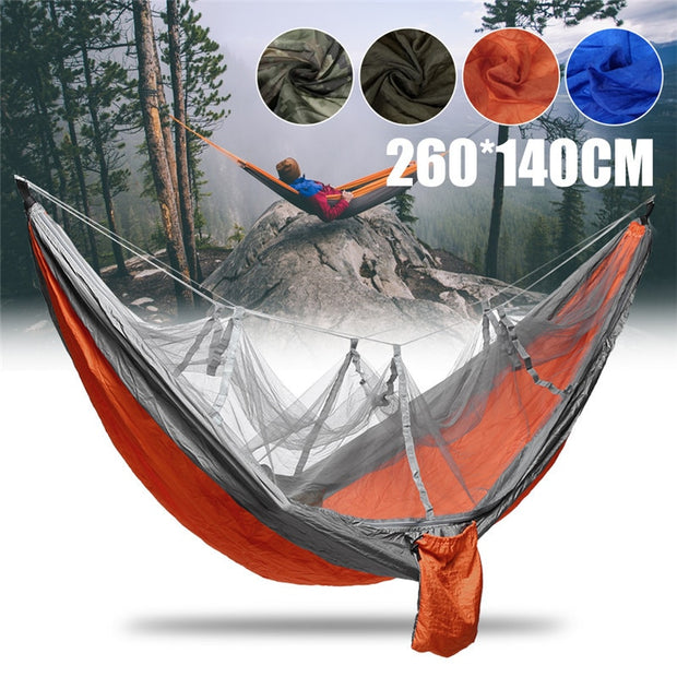 1-2 Person Camping Hammock with Mosquito Net - Xplore Pros